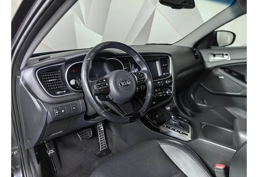 Kia Optima 2.4 MPI AT (180 л.с.) Premium Серый в АВИЛОН. Слайд №19