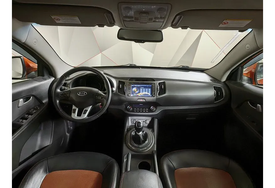 Kia Sportage 2.0 AT 4WD (142 л.с.) Оранжевый в АВИЛОН. Слайд №12
