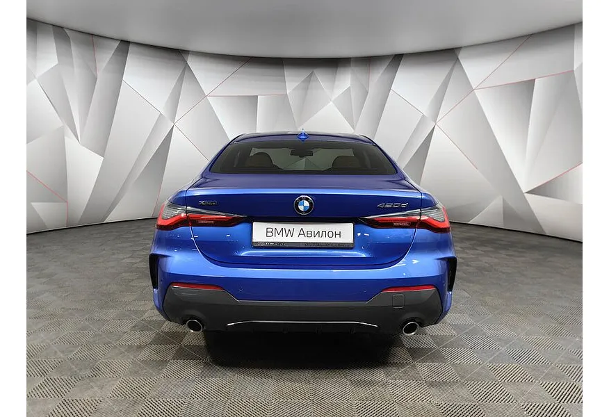 BMW 4 серия 420d xDrive AT (190 л.с.) M Sport Pure Синий в АВИЛОН. Слайд №4