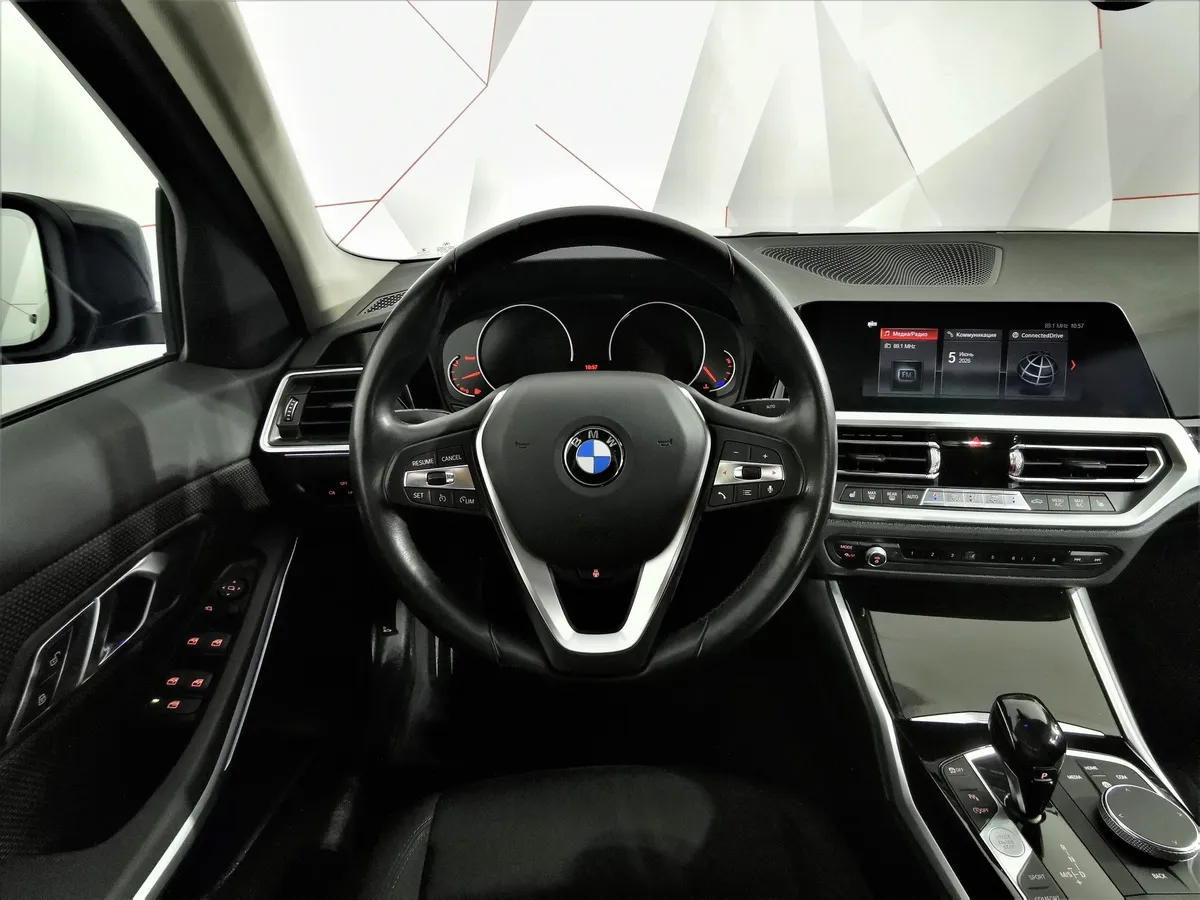 BMW 3 серия 318d Steptronic (150 л.с.) Черный в АВИЛОН. Слайд №13