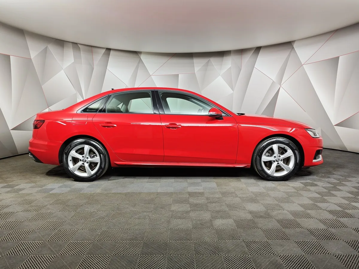 Audi A4 2.0 TFSI S tronic (190 л.с.) Design Красный в АВИЛОН. Слайд №6