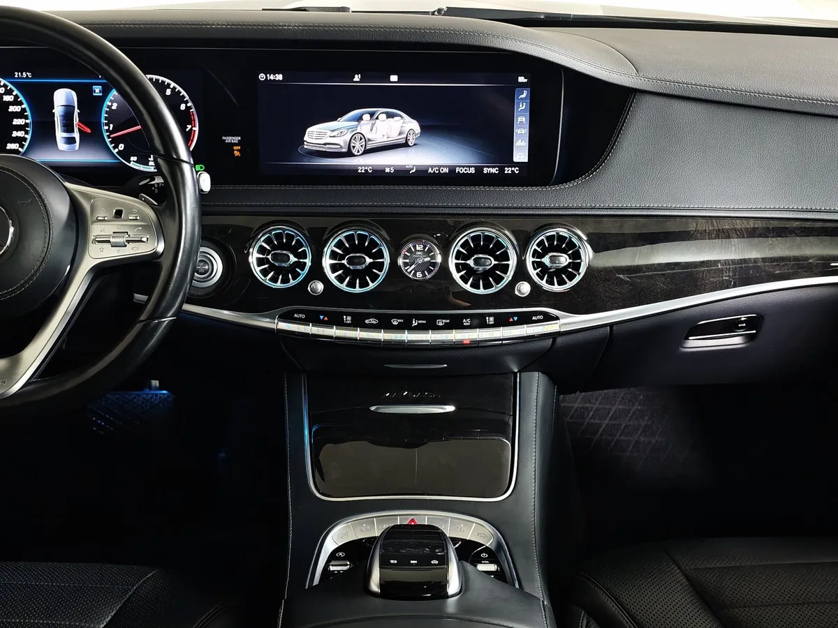 Mercedes-Benz S-Класс S 450 9G-Tronic 4Matic (367 л.с.) Черный в АВИЛОН. Слайд №15