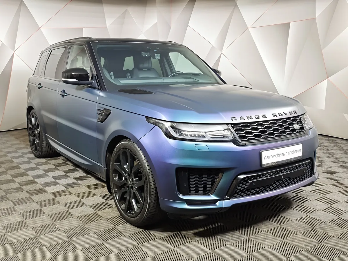 Land Rover Range Rover Sport 3.0 i6 AT AWD (360 л.с.) Autobiography Зеленый в АВИЛОН. Слайд №3