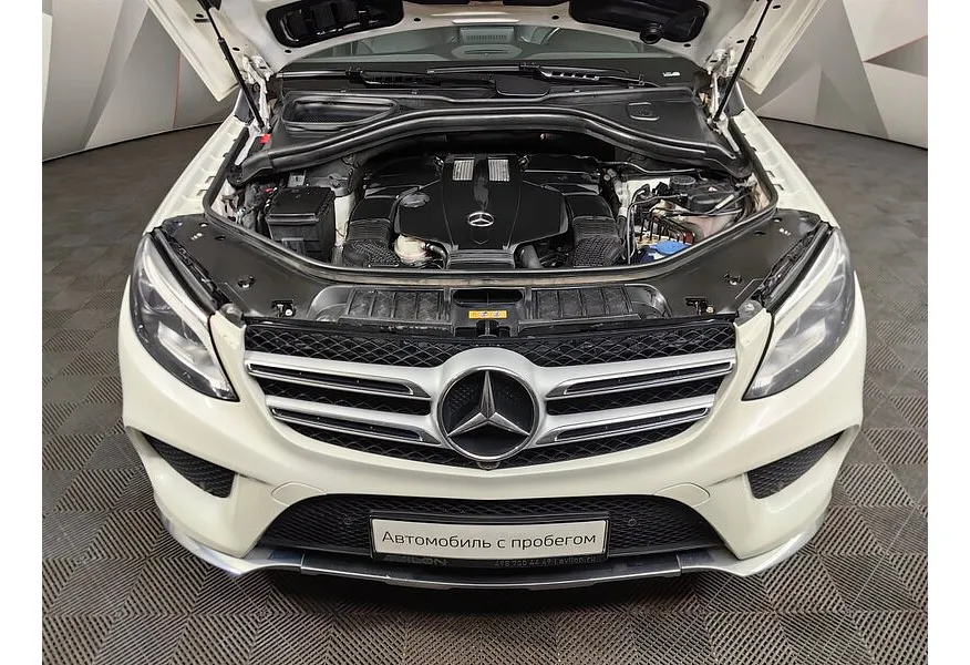 Mercedes-Benz GLE 400 4MATIC 9G-TRONIC (333 л.с.) Особая серия Белый в АВИЛОН. Слайд №11