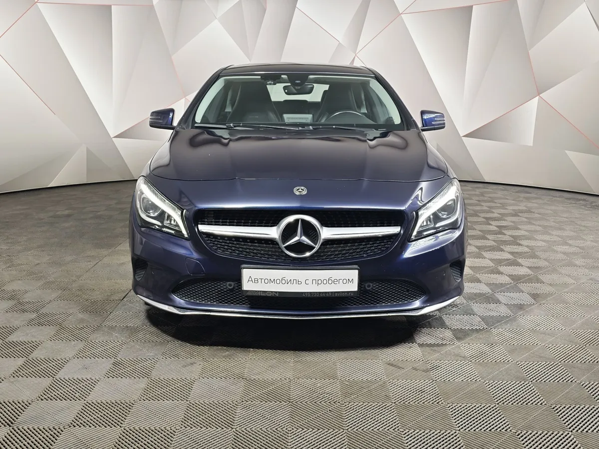 Mercedes-Benz CLA CLA 200 7G-DCT (156 л.с.) Sport Синий в АВИЛОН. Слайд №7