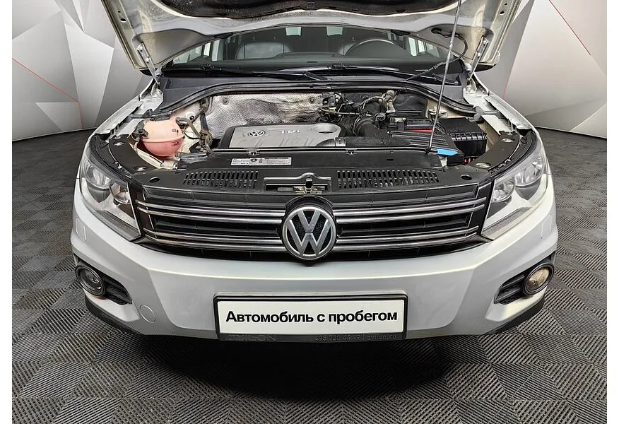 Volkswagen Tiguan 2.0 TDI 4Motion AT (140 л.с.) Track & Style Серебристый в АВИЛОН. Слайд №11