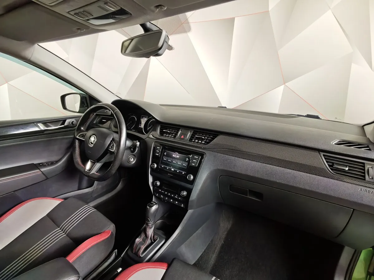 Skoda Rapid 1.4 TSI DSG (125 л.с.) Active Зеленый в АВИЛОН. Слайд №13