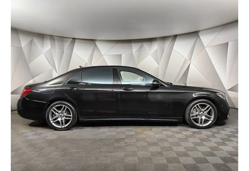 Mercedes-Benz S-Класс S 350 d 9G-Tronic 4Matic длинная база (249 л.с.) Черный в АВИЛОН. Слайд №6