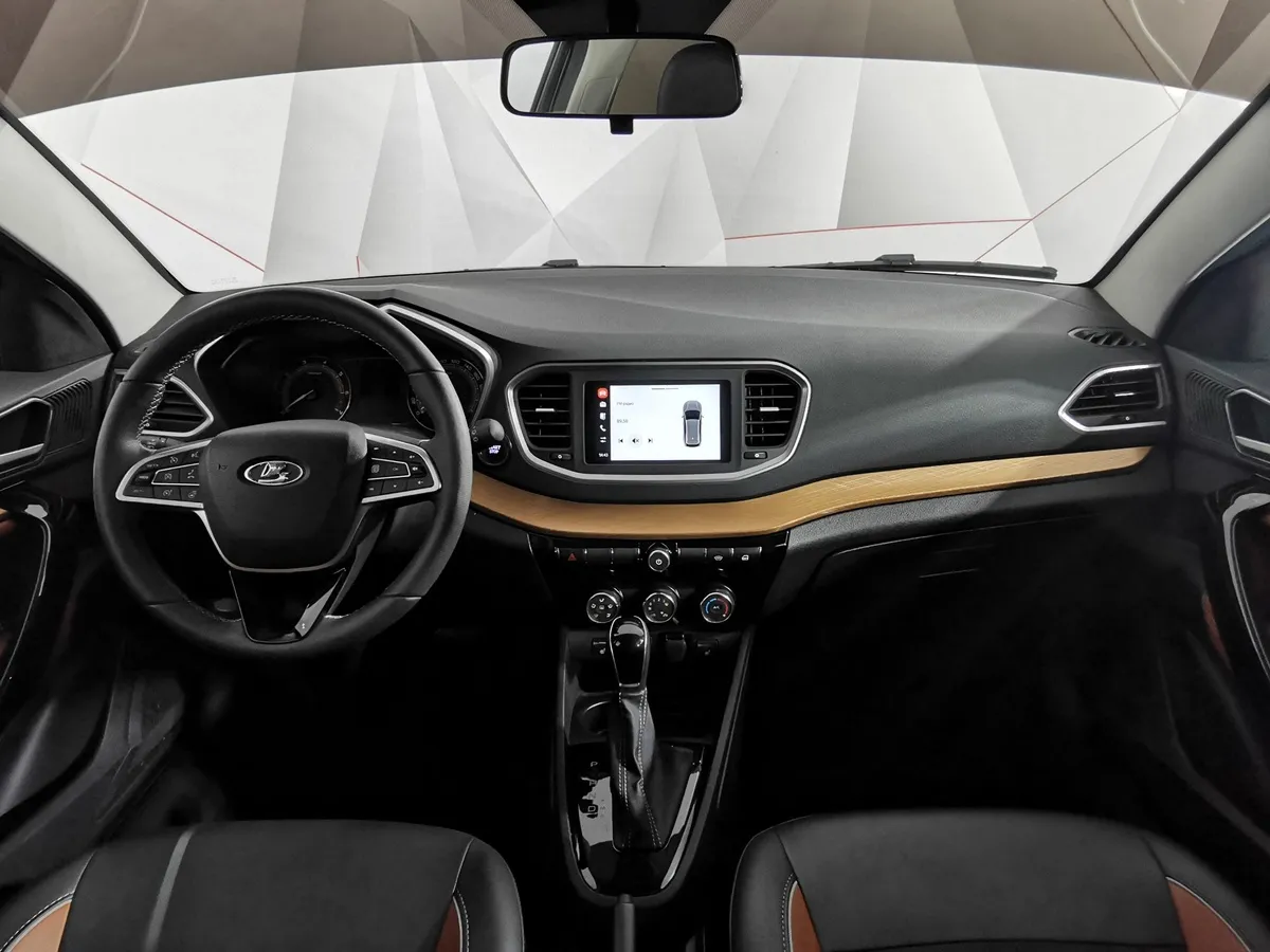 ВАЗ (Lada) Vesta 1.8 CVT (122 л.с.) Черный в АВИЛОН. Слайд №14