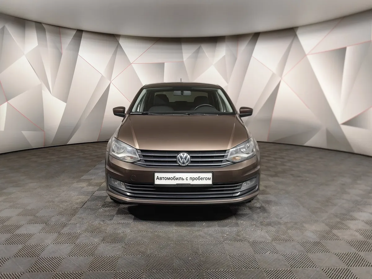Volkswagen Polo 1.6 MPI AT (110 л.с.) Comfortline Коричневый в АВИЛОН. Слайд №7