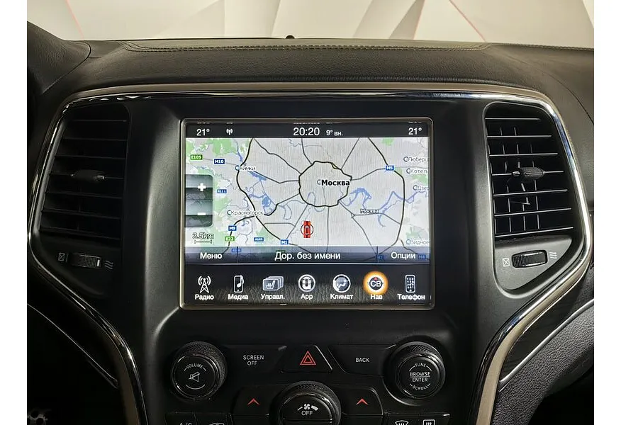 Jeep Grand Cherokee 3.0 TD AT (241 л.с.) Overland Серый в АВИЛОН. Слайд №20