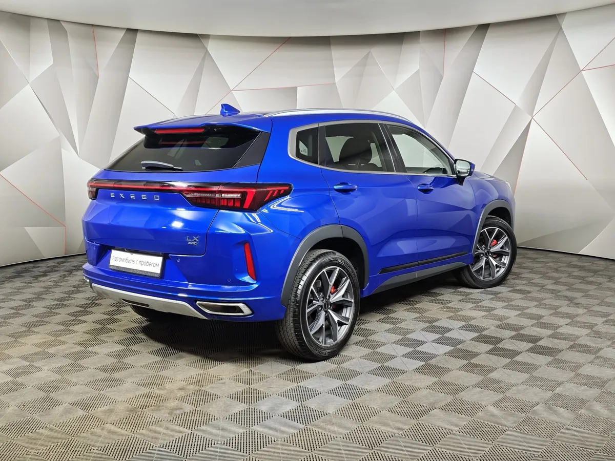 EXEED LX 1.6T DCT 4WD (150 л.с) Premium Plus Синий в АВИЛОН. Слайд №2