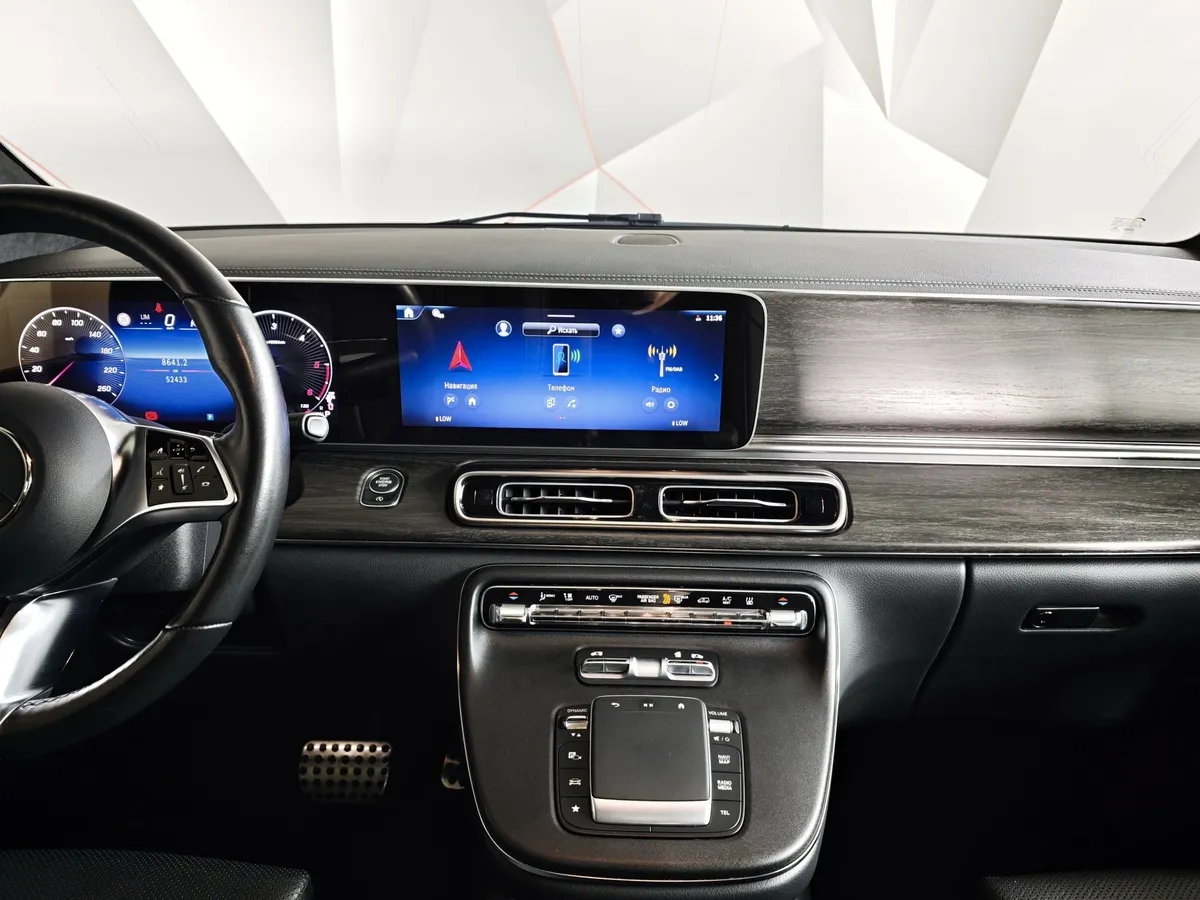 Mercedes-Benz V-Класс V 300 L2 4Matic 9G-Tronic (239 л.с.) Черный в АВИЛОН. Слайд №15