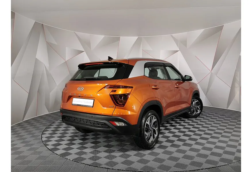 Hyundai Creta 2.0 AT 2WD (149 л.с.) Lifestyle + Winter Оранжевый в АВИЛОН. Слайд №8
