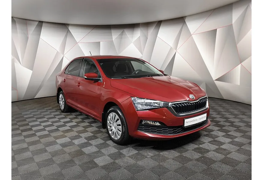 Skoda Rapid 1.6 MT (90 л.с.) Красный в АВИЛОН. Слайд №2