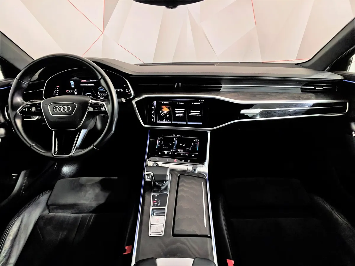 Audi A6 45 TFSI quattro S tronic (245 л.с.) Черный в АВИЛОН. Слайд №12