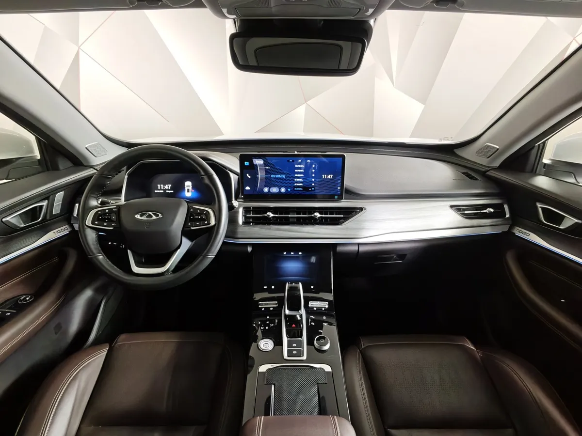 Chery Tiggo 8 Pro 1.6 TGDI DCT7 (186 л.с.) Highline (пакет Ultimate) Белый в АВИЛОН. Слайд №14