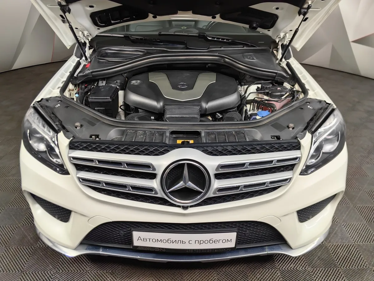 Mercedes-Benz GLS 350 d 4MATIC 9G-TRONIC (249 л.с.) Особая серия Белый в АВИЛОН. Слайд №11