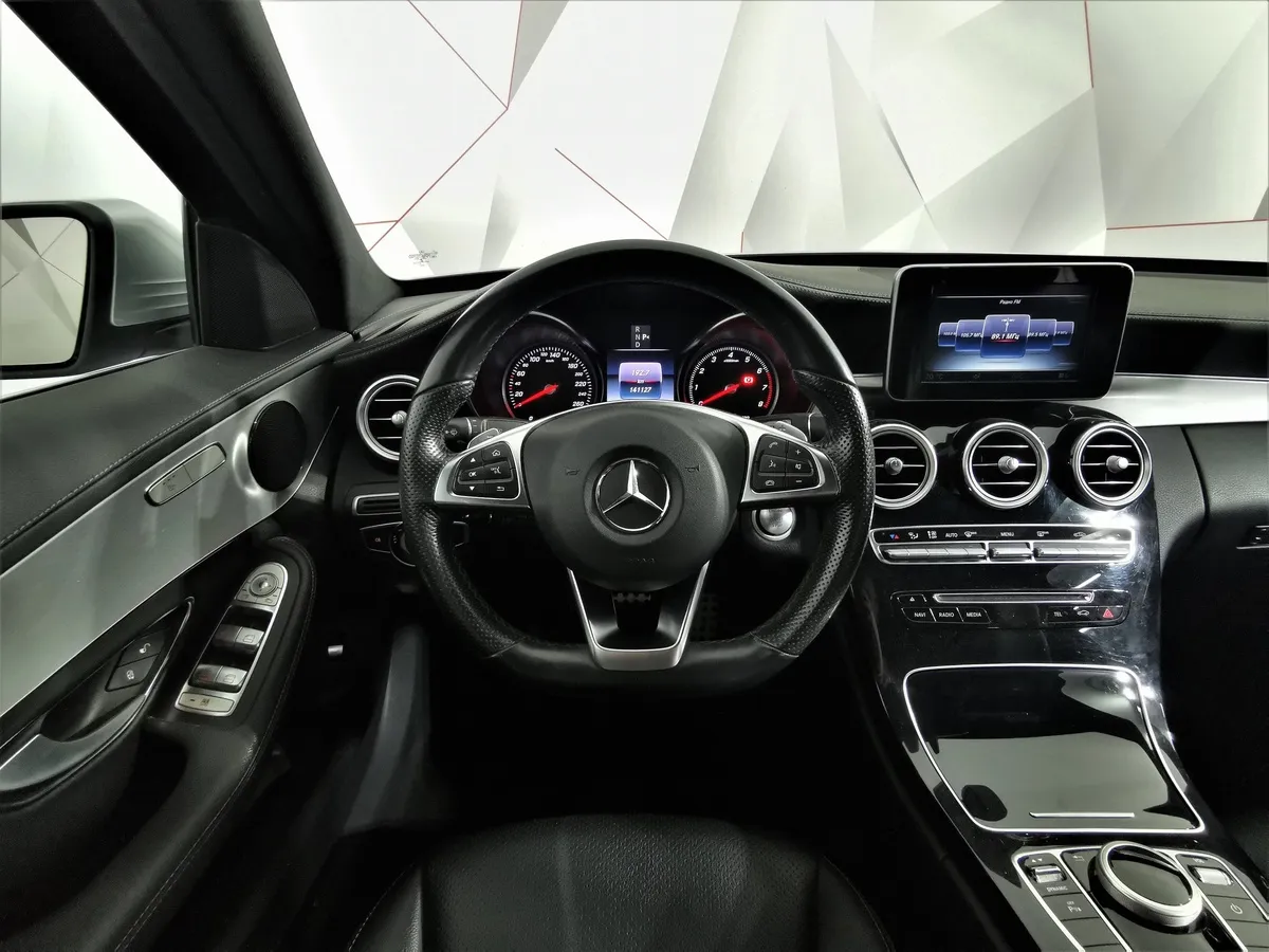 Mercedes-Benz C-Класс C 180 9G-TRONIC (150 л.с.) Avantgarde Серебристый в АВИЛОН. Слайд №19