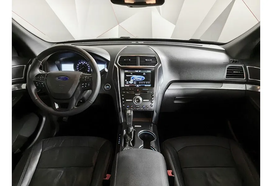 Ford Explorer 3.5 SelectShift 4WD (249 л.с.) Sport Серебристый в АВИЛОН. Слайд №13