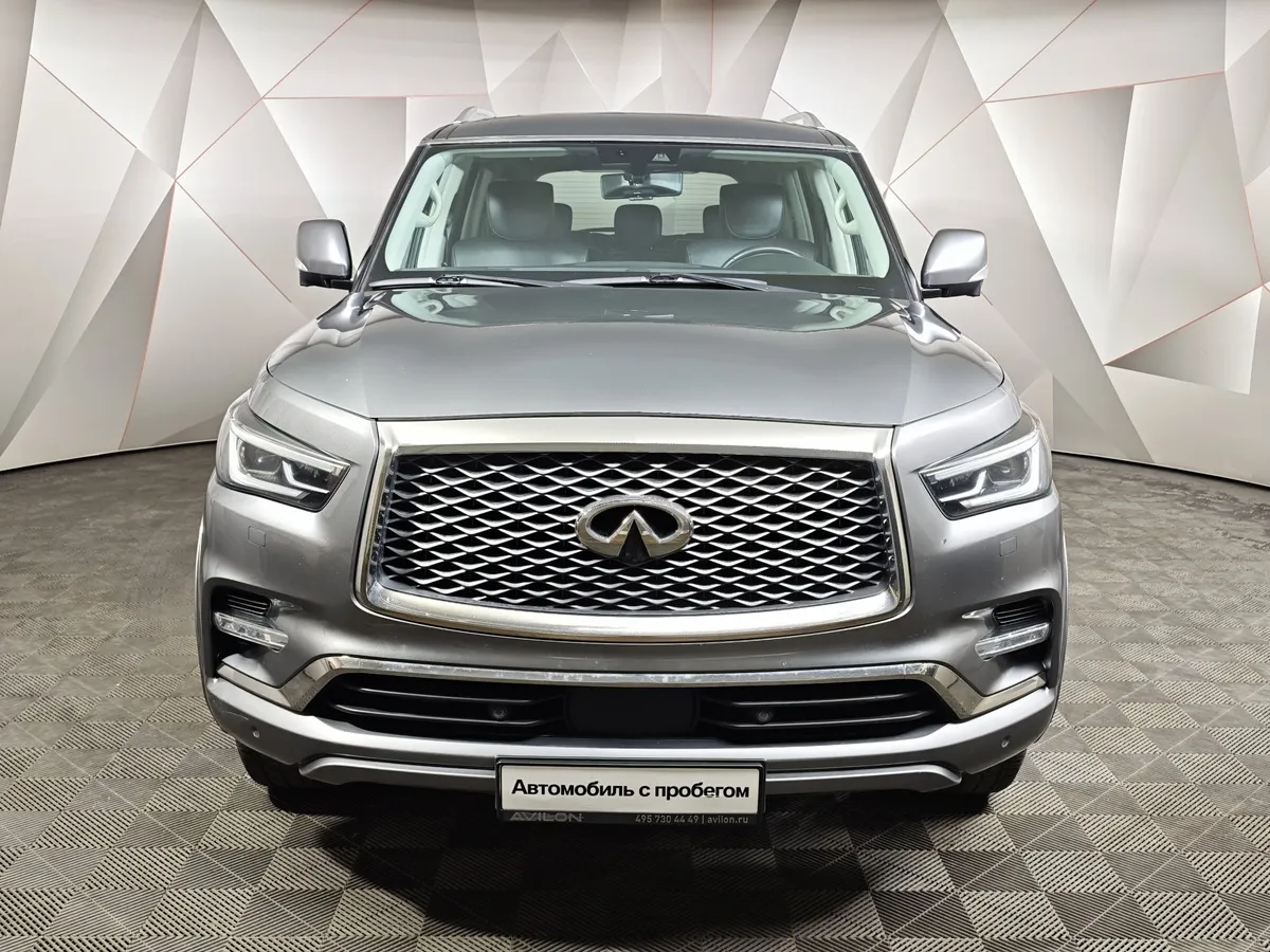 Infiniti QX80 5.6 АТ AWD (405 л.с.) Серый в АВИЛОН. Слайд №7