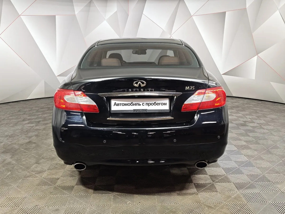 Infiniti M-Series M25 AT (222 л.с.) Premium Черный в АВИЛОН. Слайд №8