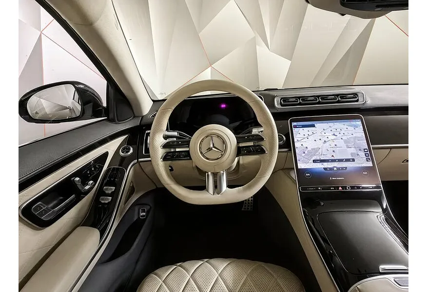 Mercedes-Benz S-Класс S 450 9G-Tronic 4Matic (367 л.с.) Premium Черный в АВИЛОН. Слайд №20