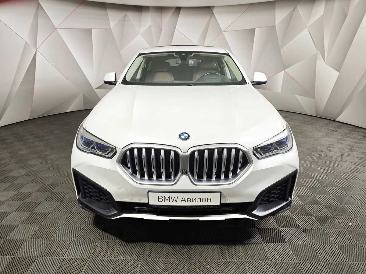 BMW X6 3.0 AT xDrive30d (249 л.с.) Белый в АВИЛОН. Слайд №3