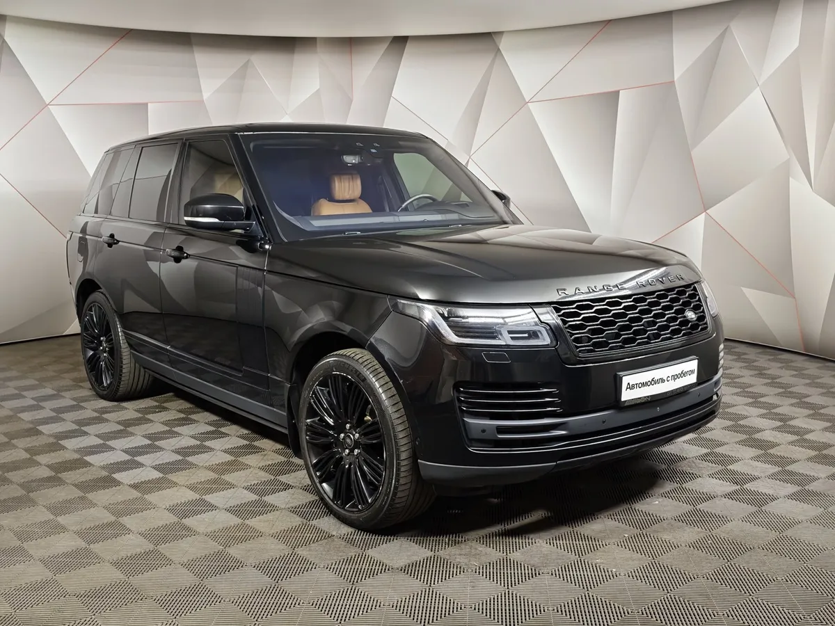 Land Rover Range Rover 5.0 V8 Supercharged AT AWD (510 л.с.) Autobiography Черный в АВИЛОН. Слайд №3