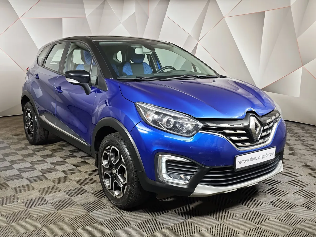 Renault Kaptur 1.6 X-tronic (114 л.с.) Life Синий в АВИЛОН. Слайд №2