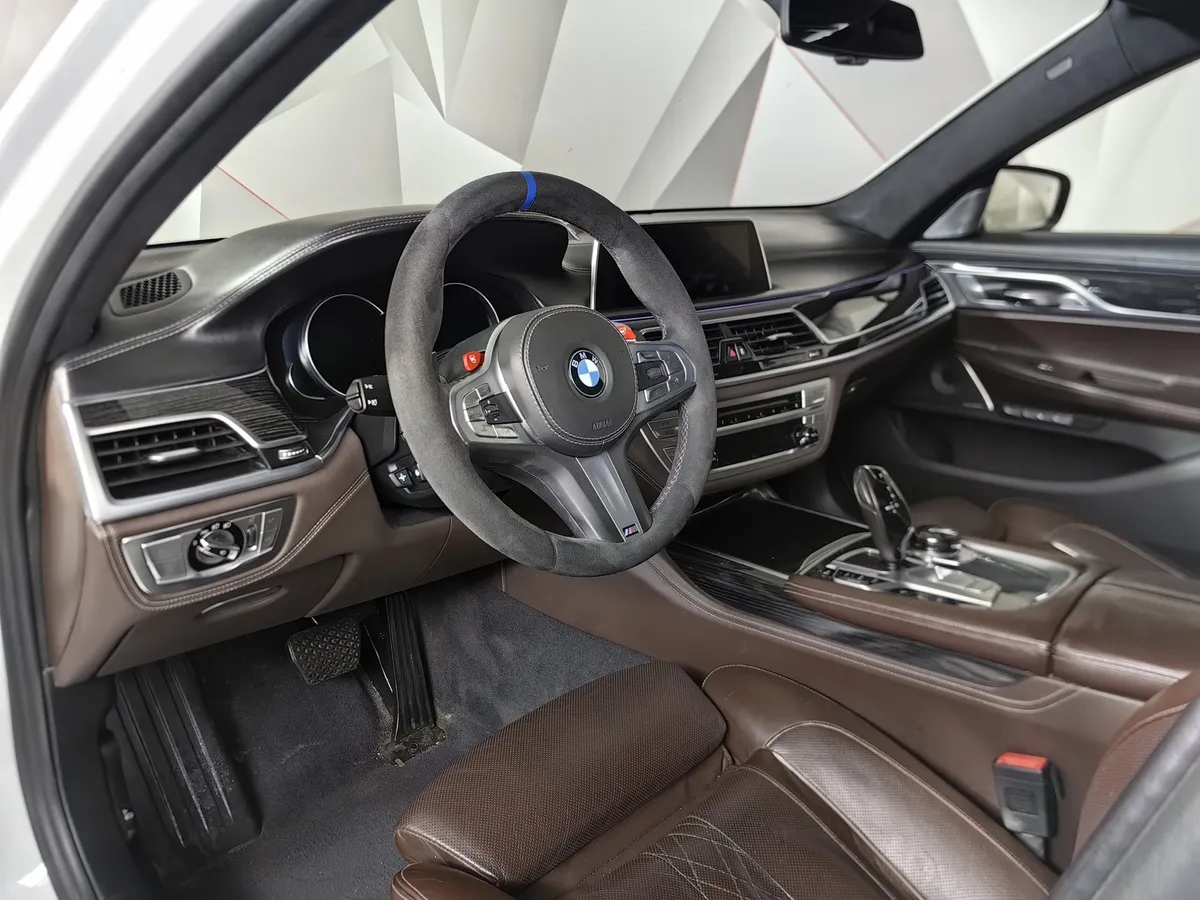 BMW 7 серия 730Ld xDrive AT (265 л.с.) Белый в АВИЛОН. Слайд №12