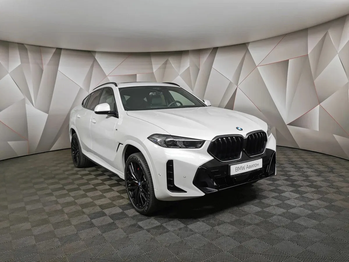 BMW X6 xDrive40i (340 л.с.) Белый в АВИЛОН. Слайд №2
