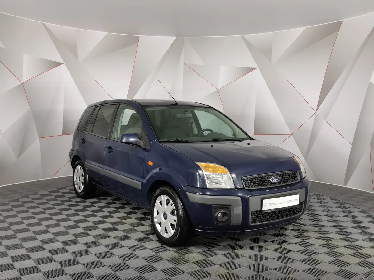 Ford Fusion 1.6 AT (100 л.с.) Elegance Синий в АВИЛОН. Слайд №3