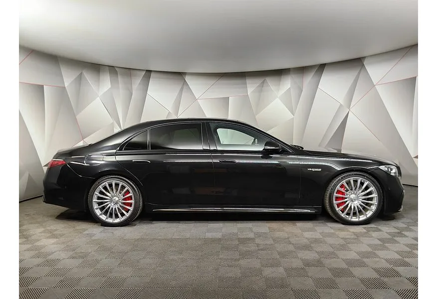 Mercedes-Benz S-Класс S 63 AMG 9G-Tronic 4Matic+ (700 л.с.) E Performance Черный в АВИЛОН. Слайд №6