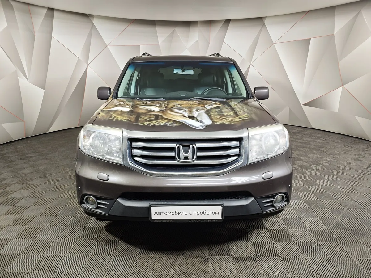 Honda Pilot 3.5 AT 4WD (249 л.с.) Коричневый в АВИЛОН. Слайд №7