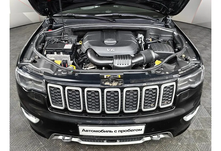Jeep Grand Cherokee 3.0 AT AWD (238 л.с.) Overland Черный в АВИЛОН. Слайд №11