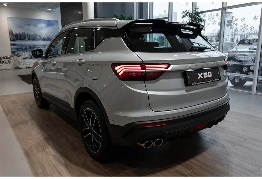 Belgee X50 1.5T 7DCT 2WD (150 л.с.) Prestige Серебристый в АВИЛОН. Слайд №7