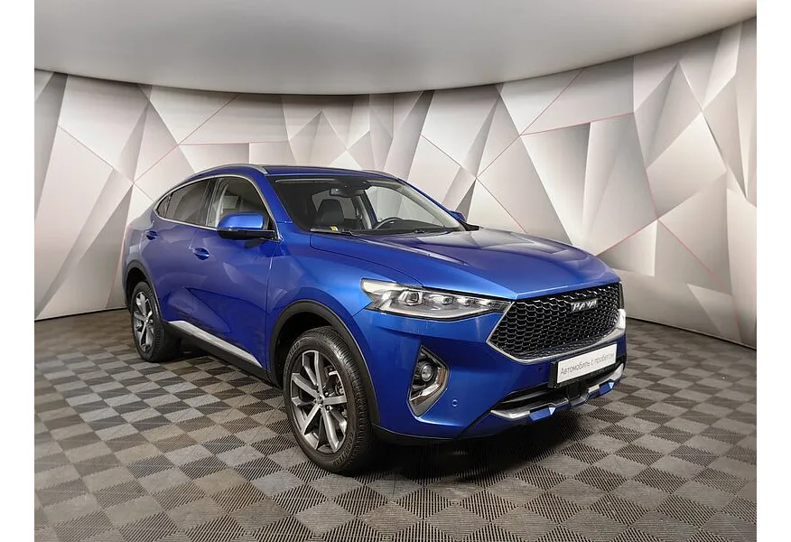 Haval F7x 2.0T AWD 7DCT (190 л.с.) Premium Синий в АВИЛОН. Слайд №2