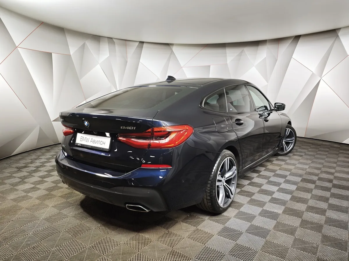 BMW 6 серия 640i xDrive Steptronic (340 л.с.) Черный в АВИЛОН. Слайд №2