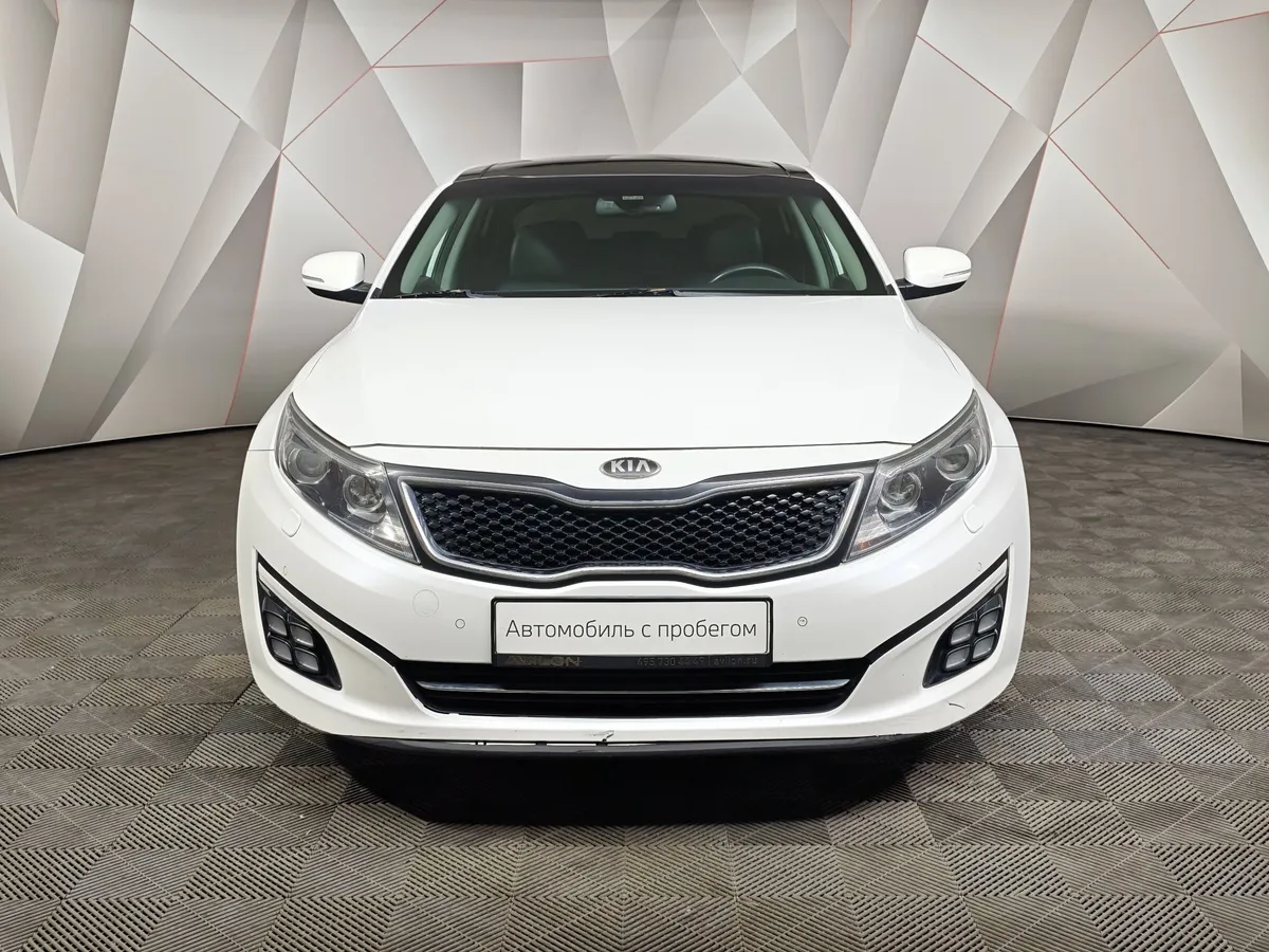 Kia Optima 2.4 AT (180 л.с.) Comfort Белый в АВИЛОН. Слайд №7