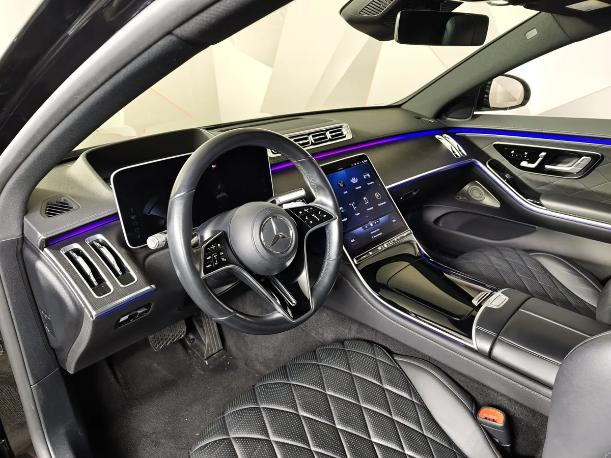Mercedes-Benz S-Класс S 450 9G-Tronic 4Matic (367 л.с.) Черный в АВИЛОН. Слайд №19