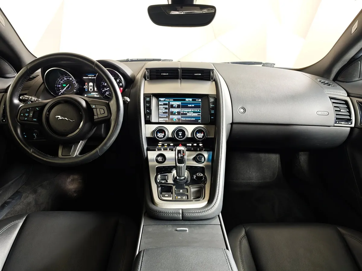 Jaguar F-Type 3.0 V6 AT (340 л.с.) Черный в АВИЛОН. Слайд №15
