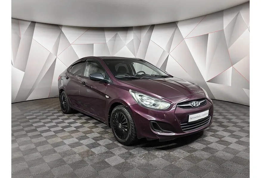 Hyundai Solaris 1.6 MT (123 л.с.) Optima Фиолетовый в АВИЛОН. Слайд №3