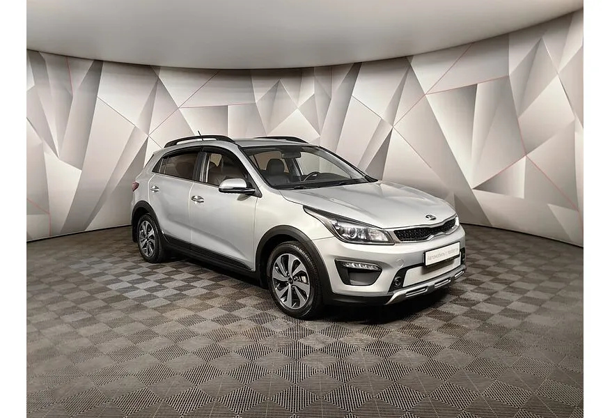 Kia Rio X-Line 1.6 AT (123 л.с.) Premium Серебристый в АВИЛОН. Слайд №3