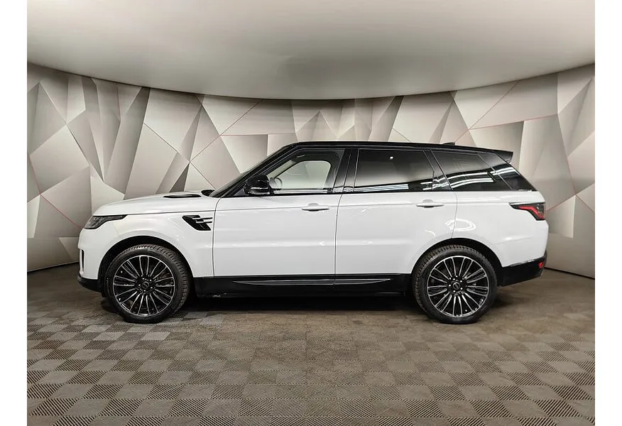 Land Rover Range Rover Sport 3.0 TD AT (245 л.с.) HSE Белый в АВИЛОН. Слайд №5