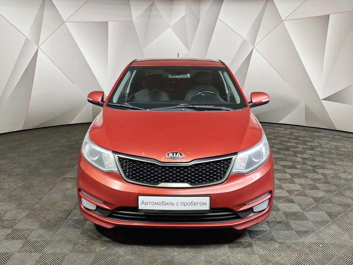 Kia Rio 1.6 AT (123 л.с.) Красный в АВИЛОН. Слайд №7