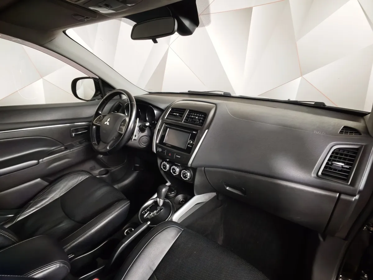 Mitsubishi ASX 2.0 CVT 4WD (150 л.с.) Черный в АВИЛОН. Слайд №13
