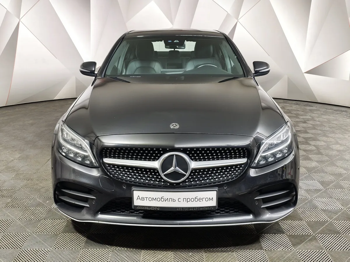 Mercedes-Benz C-Класс C 200 4Matic 9G-Tronic (184 л.с.) Sport Черный в АВИЛОН. Слайд №7