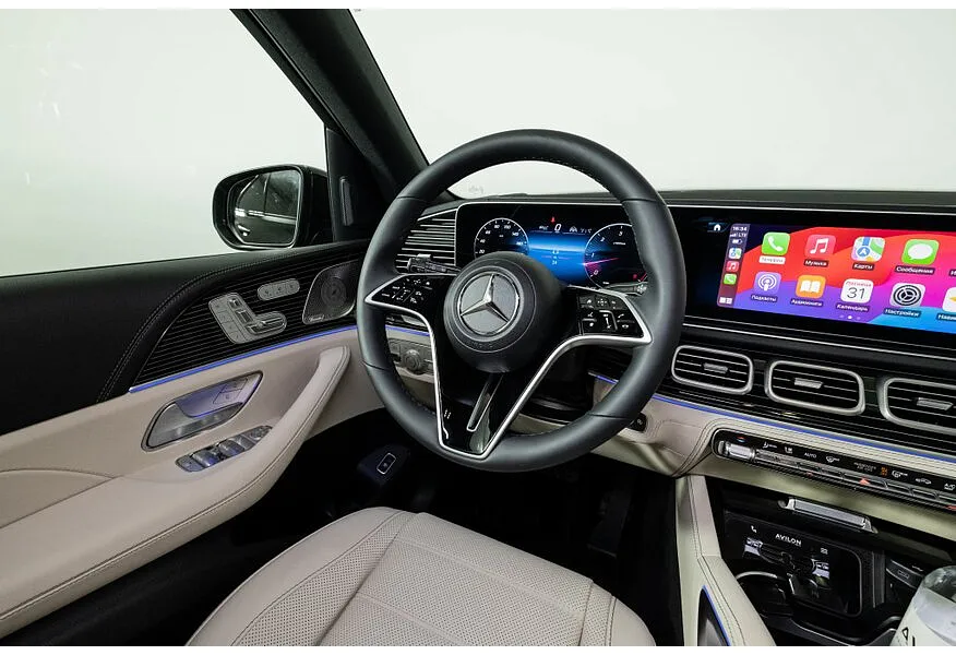 Mercedes-Benz GLE 450d 4MATIC 9G-TRONIC (367 л.с.) Черный в АВИЛОН. Слайд №10