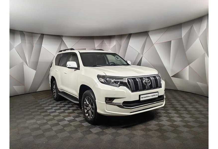 АВИЛОН - Toyota Land Cruiser Prado 2.8 D AT 4WD (5 мест) (177 л.с.) Комфорт Белый - slide 1